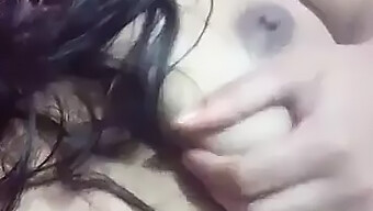 Young Indian Girl Indulges In Self-Pleasure