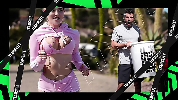 Angela White'ın iyi donanımlı partneriyle tutkulu bir karşılaşması ve derin boğaz becerileri